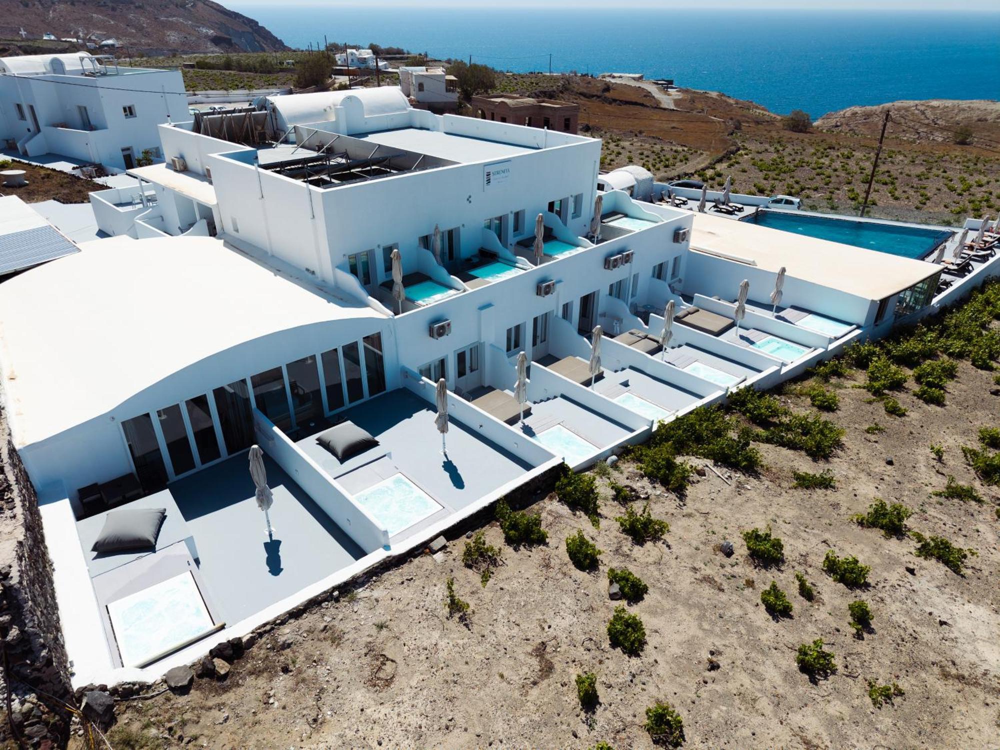 Serenita Luxury Suites Akrotiri  Luaran gambar